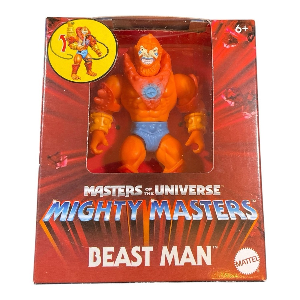 Masters of the Universe Might Masters Beast Man 3" Action Figure MOTU In Hand